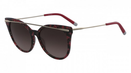 Calvin Klein CK4362S Sunglasses, (617) RED MARBLE