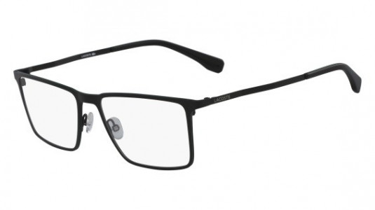 Lacoste L2242 Eyeglasses, (002) MATTE BLACK