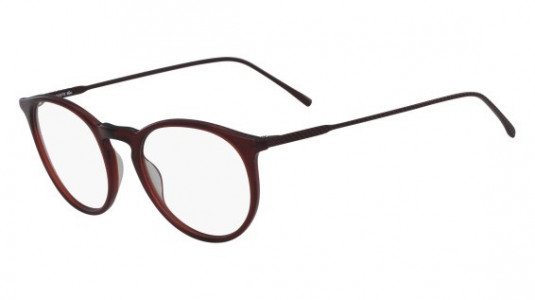 Lacoste L2815 Eyeglasses, (604) BURGUNDY