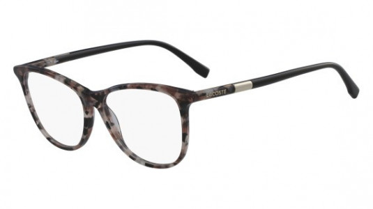 Lacoste L2822 Eyeglasses, (002) MARBLE BLACK ROSE