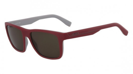 Lacoste L876S Sunglasses, (615) MATTE RED/GREY