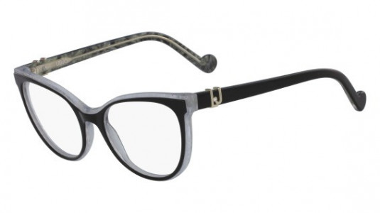 Liu Jo LJ2694R Eyeglasses, (004) BLACK/MARBLE