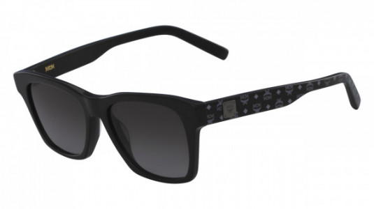 MCM MCM663S Sunglasses, (004) BLACK/BLACK VISETOS