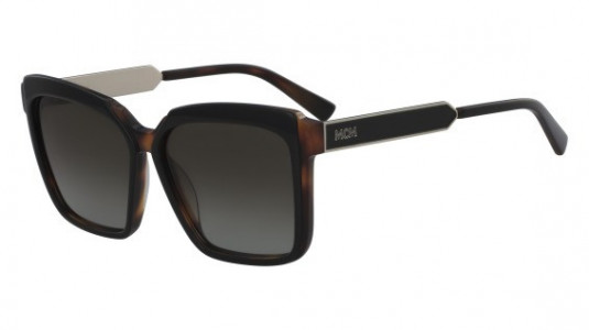 MCM MCM666S Sunglasses, (962) BLACK/HAVANA