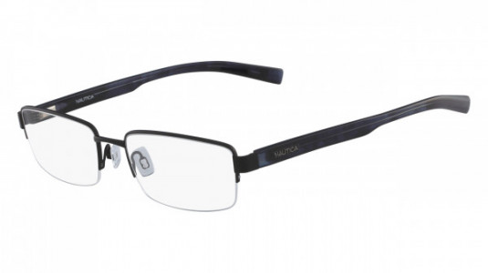 Nautica N7286 Eyeglasses, (005) MATTE BLACK