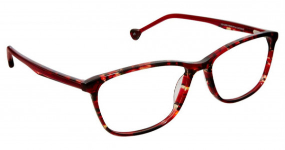 Lisa Loeb WHISTLE Eyeglasses, Red Horn (C4)