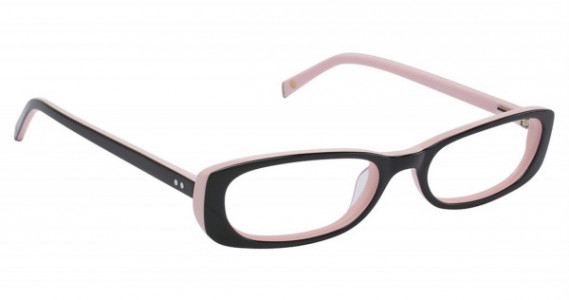 Lisa Loeb Probably Eyeglasses, Black / Bubble Gum (C1)