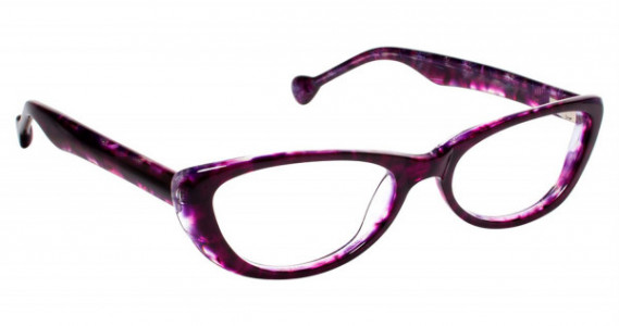 Lisa Loeb Butterfly Eyeglasses, PLUM (C3)