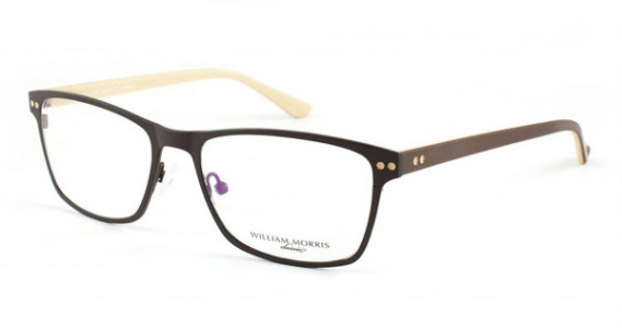 William Morris WMLENN Eyeglasses, Brn/Crm (C3)