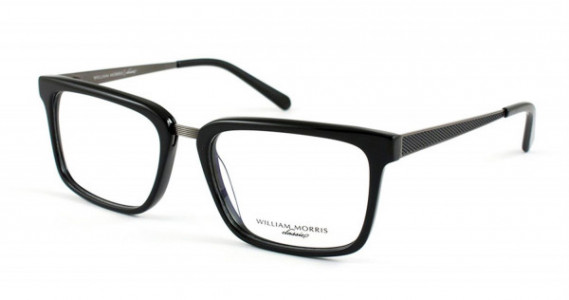 William Morris WMJEN Eyeglasses, Blk/Gun (C1)