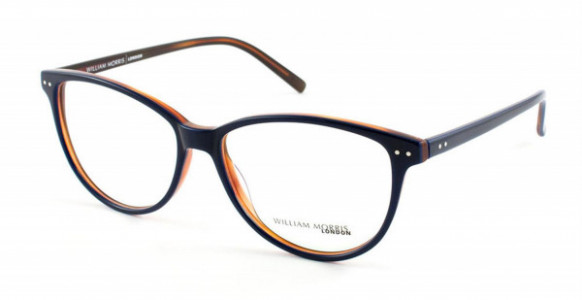 William Morris WM9083 Eyeglasses, Nvy/Org (C3)