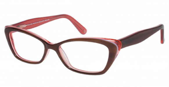 William Morris WM7110 Eyeglasses, BRN/SAL (C5) - AR COAT