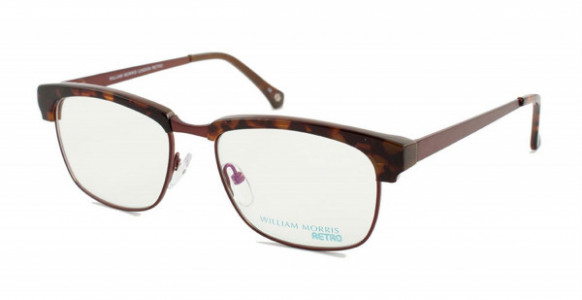 William Morris WM6920 Eyeglasses, TORT/BRZ - AR COAT
