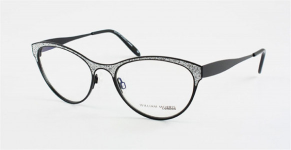 William Morris WM4109 Eyeglasses, Black/Silver Glitter (C4)