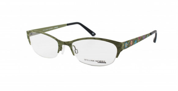 William Morris WM2243 Eyeglasses, GREEN PATTERN (C2) - AR COAT