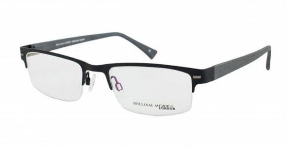 William Morris WM2235 Eyeglasses, BLK/GRY - AR COAT