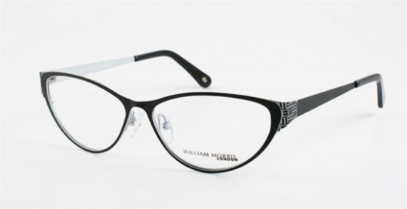William Morris WM1501 Eyeglasses, Black/Silver Glitter (C3)