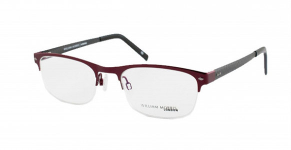 William Morris WL2249 Eyeglasses, BURGUNDY/WINE (C3) - AR COAT