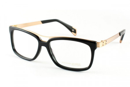 William Morris BL108 Eyeglasses, Shiny Black (C2)