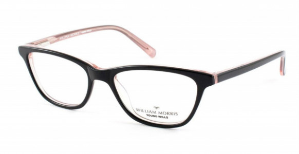 William Morris WMYOU38 Eyeglasses, Black/Pink (C1)