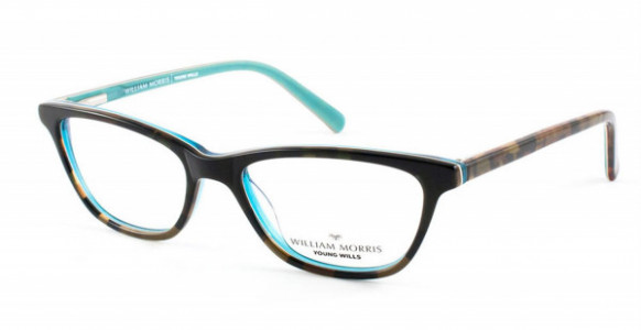 William Morris WMYOU38 Eyeglasses, Black/ Aqua (C2)