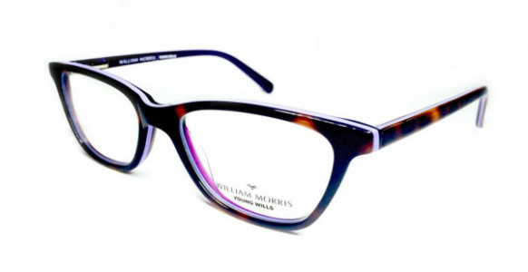 William Morris WMYOU38 Eyeglasses, Tortoiseshell/Purple (C3)