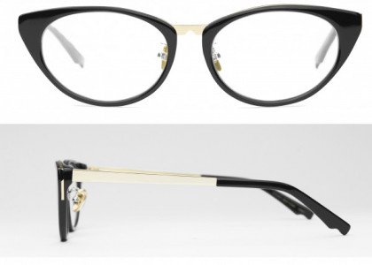 Coco and Breezy Coco and Breezy Rene Eyeglasses, 103 Black-Gold