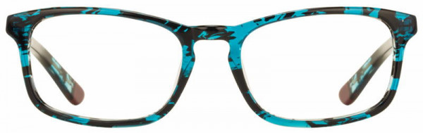 David Benjamin Luau Eyeglasses, Turquoise / Plum