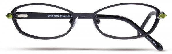 Scott Harris SH-237 Eyeglasses, 2 - Black / Lime