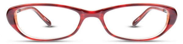 Scott Harris SH-267 Eyeglasses, 3 - Rosewood / Peach