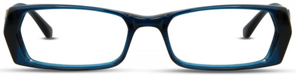 Scott Harris SH-288 Eyeglasses, 2 - Dark Teal / Silver