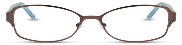 Scott Harris SH-296 Eyeglasses, 3 - Chocolate / Aqua