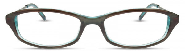 Scott Harris SH-305 Eyeglasses, 3 - Mocha / Aqua