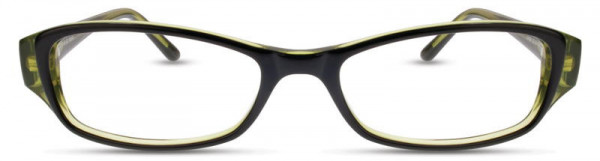 Scott Harris SH-306 Eyeglasses, 2 - Black / Lime