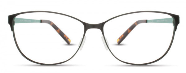 Scott Harris SH-322 Eyeglasses, 2 - Black / Seafoam