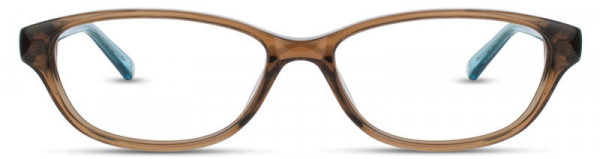 Scott Harris SH-338 Eyeglasses, Cocoa / Aqua
