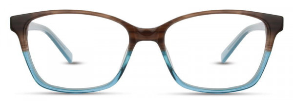 Scott Harris SH-352 Eyeglasses, Cocoa / Aqua