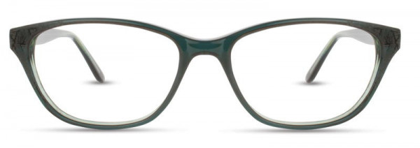 Scott Harris SH-376 Eyeglasses, 2 - Dark Teal / Cocoa / Mint