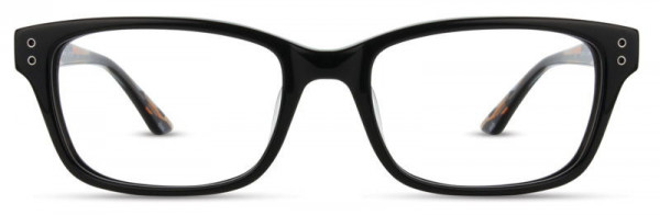 Scott Harris SH-378 Eyeglasses, 2 - Black / Brown Demi