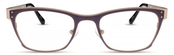 Scott Harris SH-392 Eyeglasses, Plum / Camel