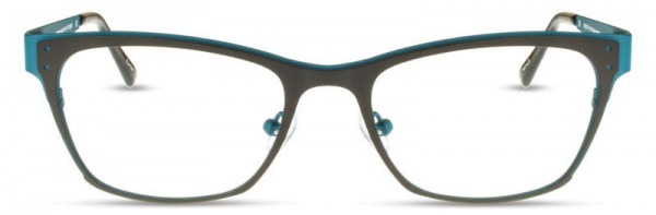 Scott Harris SH-392 Eyeglasses, 3 - Black / Dark Teal