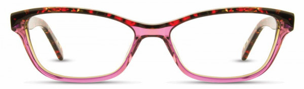 Scott Harris SH-410 Eyeglasses, 2 - Pink / Red Tortoise / Sand