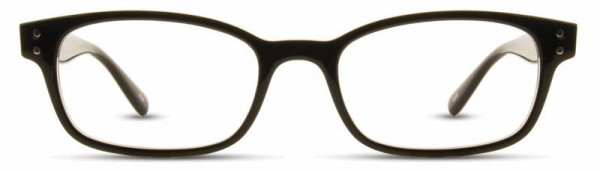 Scott Harris SH-416 Eyeglasses, 3 - Black / Crystal / Silver
