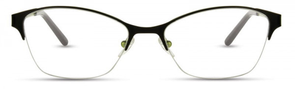 Scott Harris SH-422 Eyeglasses, Black / Chartreuse / Cream