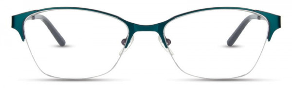 Scott Harris SH-422 Eyeglasses, 3 - Teal / Orchid / Pink