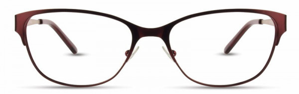 Scott Harris SH-440 Eyeglasses, 2 - Currant / Tangerine