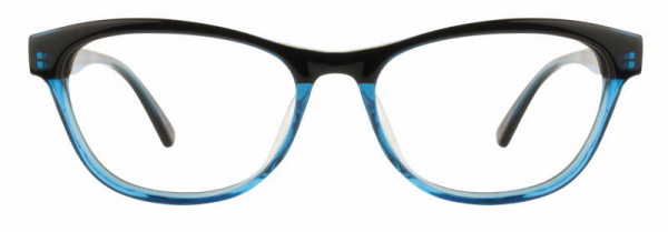 Scott Harris SH-486 Eyeglasses, 3 - Black / Blue