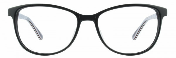 Scott Harris SH-490 Eyeglasses, 3 - Black/White/Red