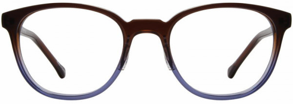 Scott Harris SH-530 Eyeglasses, 2 - Brown / Periwinkle