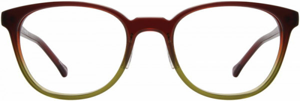 Scott Harris SH-530 Eyeglasses, 3 - Wine / Olive